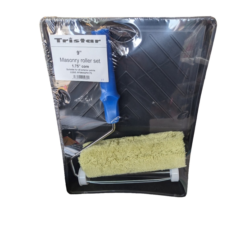 TriStar 9 Masonry Roller Set 1.75 Core