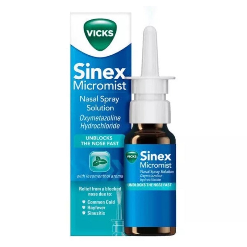 Vicks Sinex Micromist Nasal Spray Pump 15ml