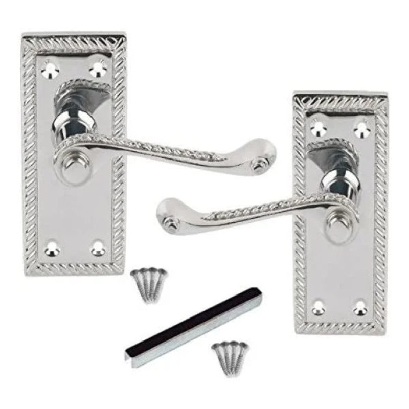 4 Georgian latch chrome