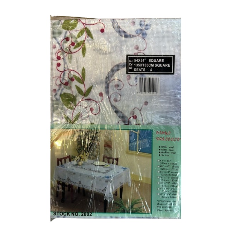 54 x 54 Square Table Cloth