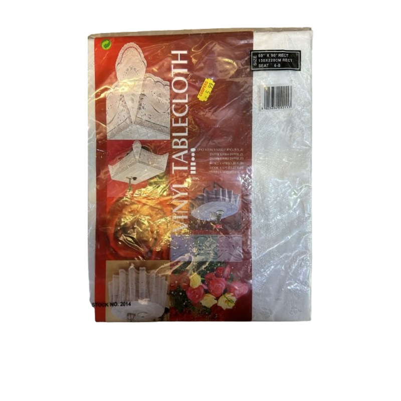 Vinyl Table Cloth Rectangle 60×90