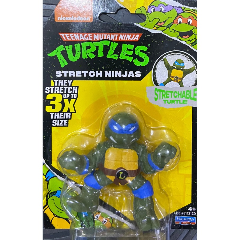 Classic Mini Stretch Leonardo Teenage Mutant Ninja Turtles TMNT Figur Playmates