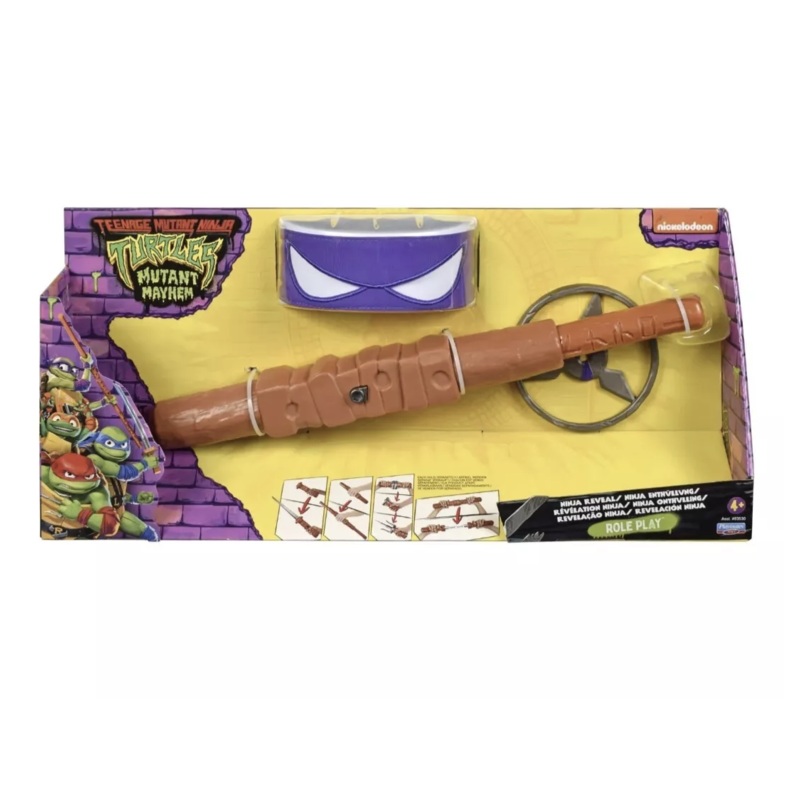Teenage Mutant Ninja Turtles Mutant Mayhem Donatello’s Transforming Bo Staff