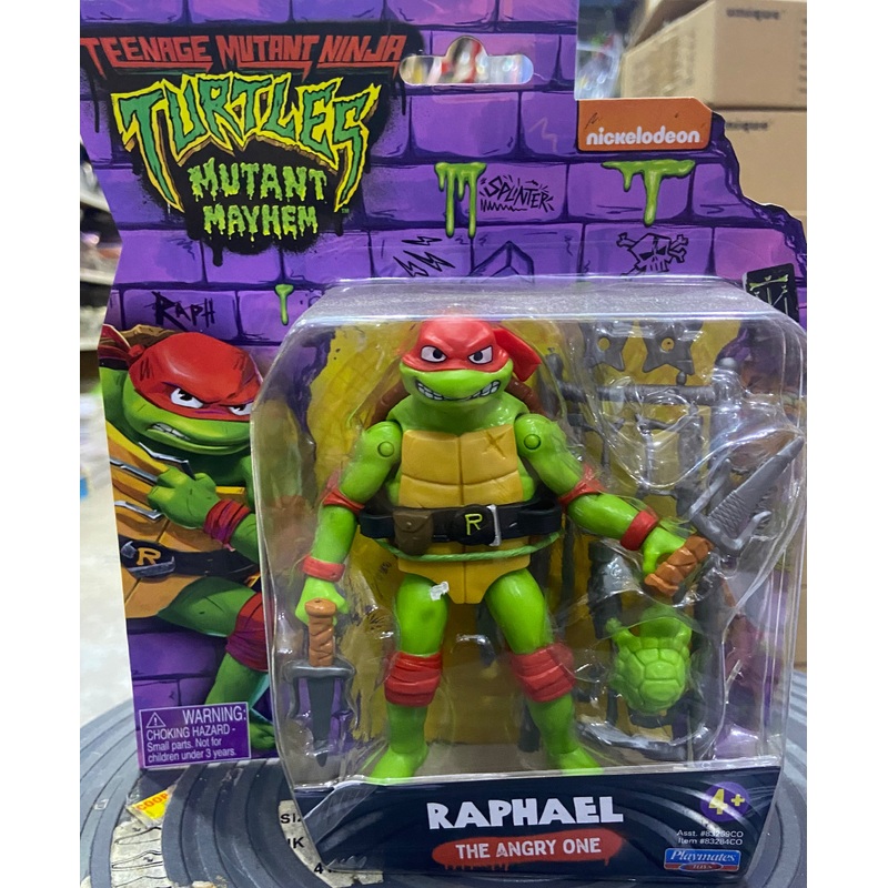 TURTLE RAPHAEL THE ANGRY ONE