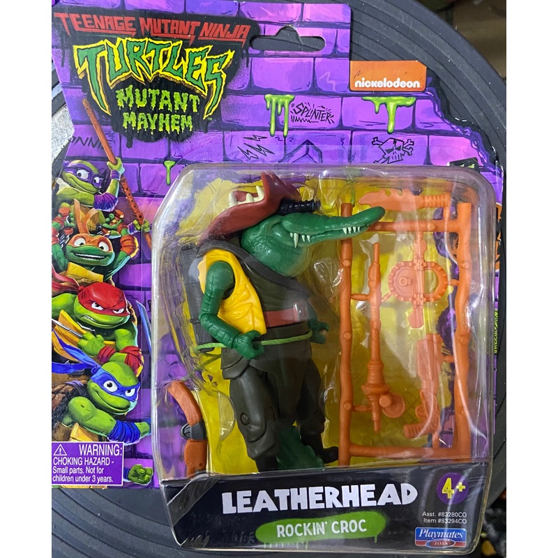 TURTLES LEATHERHEAD ROCKIN CROC