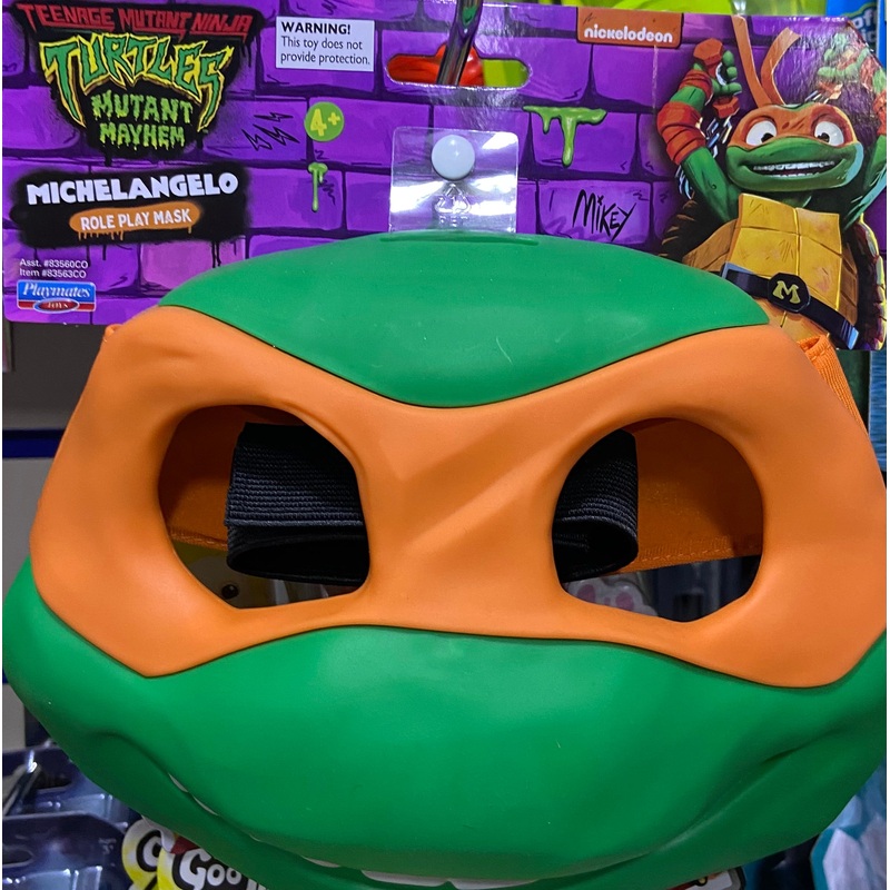 TURTLES MICHELANGELO ROLE PLAY MASK