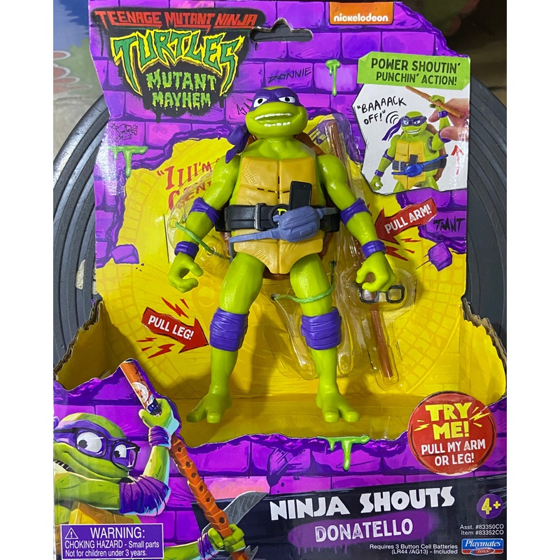 TURTLES NINJA SHOUTS DONATELLO