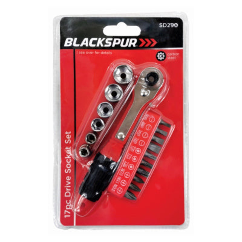 17PC DRIVE SOCKET SET