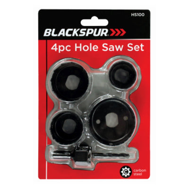 4PC HOLE SAW SET