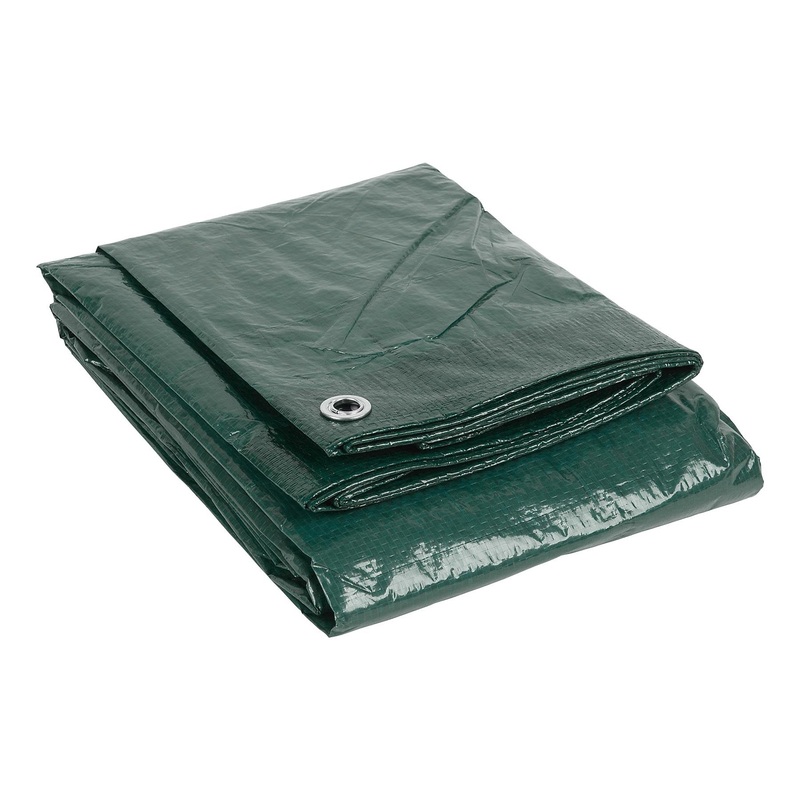Blackspur Waterproof Tarpaulin – 18ft x 24ft – Green