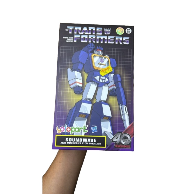 TRANSFORMERS SOUNDWAVE  AMK MINI SERIES 11cm MODEL KIT