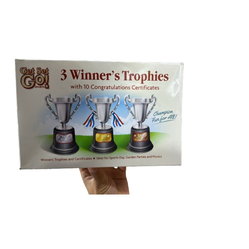 Winner;s trophies certificates