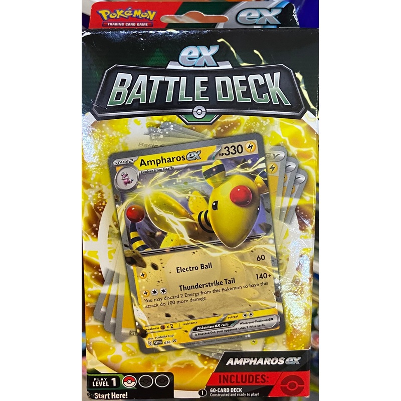 BATTLE DECK AMPHAROS EX