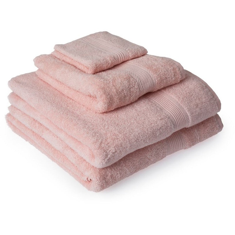 BLUE CANYON BATH SHEET BLUSH PINK 100x140cm