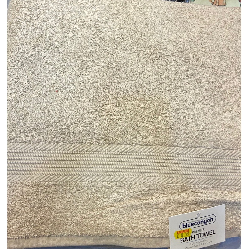 BLUECANYON BATH TOWEL LATTE