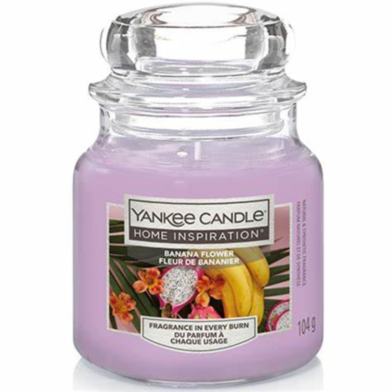 Yankee Candle Home Inspiration Banana Flower Small Jar Candles 104g