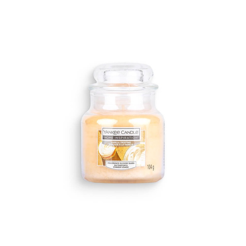 Yankee Candle Home Inspiration Vanilla Frosting Small Jar Candles 104g