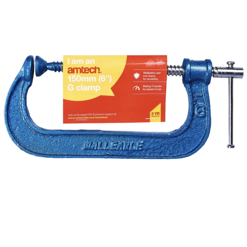 AMTECH 150mm (6) G CLAMP