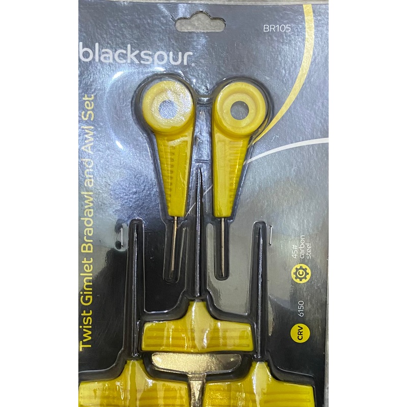 BLACKSPUR TWIST GIMLET BRADAWL AND AWL SET
