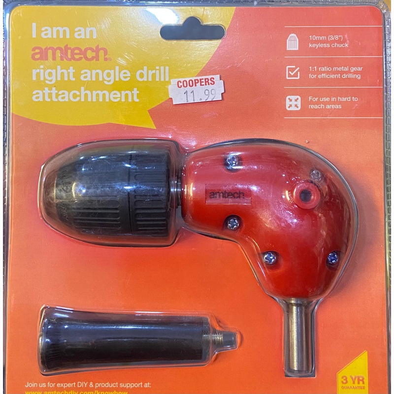 AMTECH RIGHT ANGLE DRILL ATTACHMENT