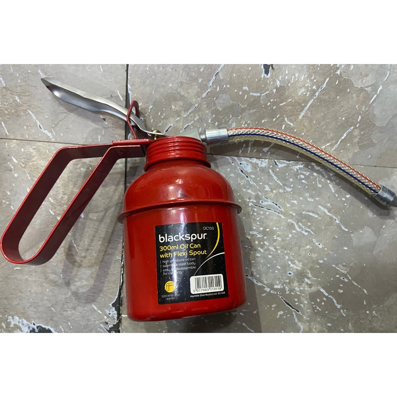 BLACKSPUR 300ml OIL CAN WITH FLEXI SPOUT