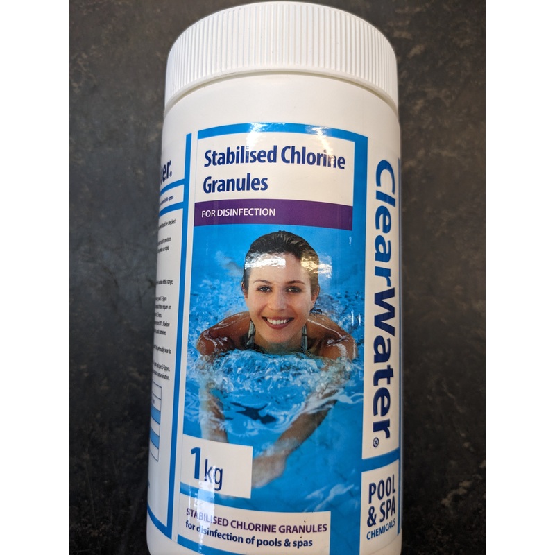 Clear Water Stabilized Chlorine Granules 1kg