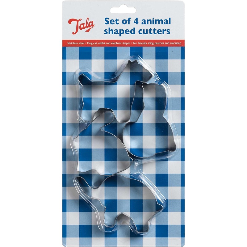 Tala Set Of 4 Shaped Cutters