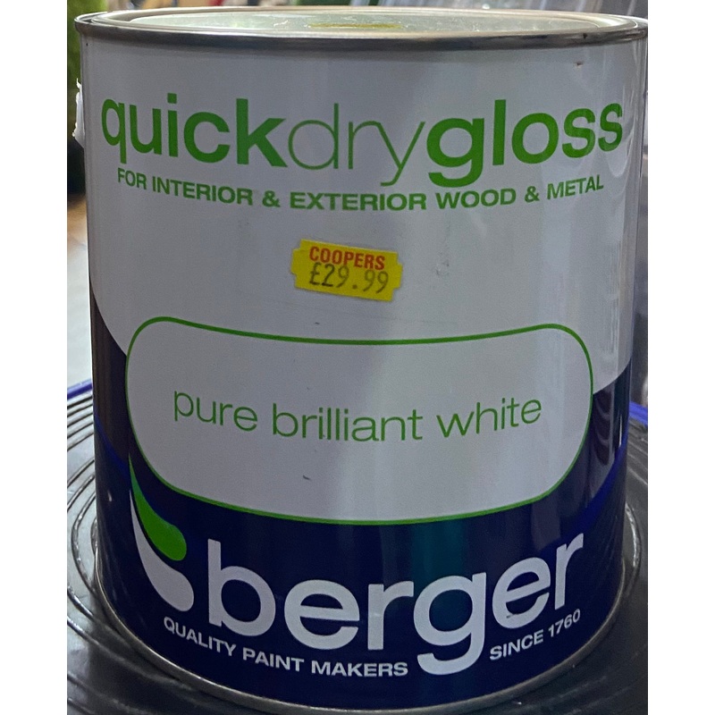 BERGER PURE BRILLIANT WHITE 2.5L