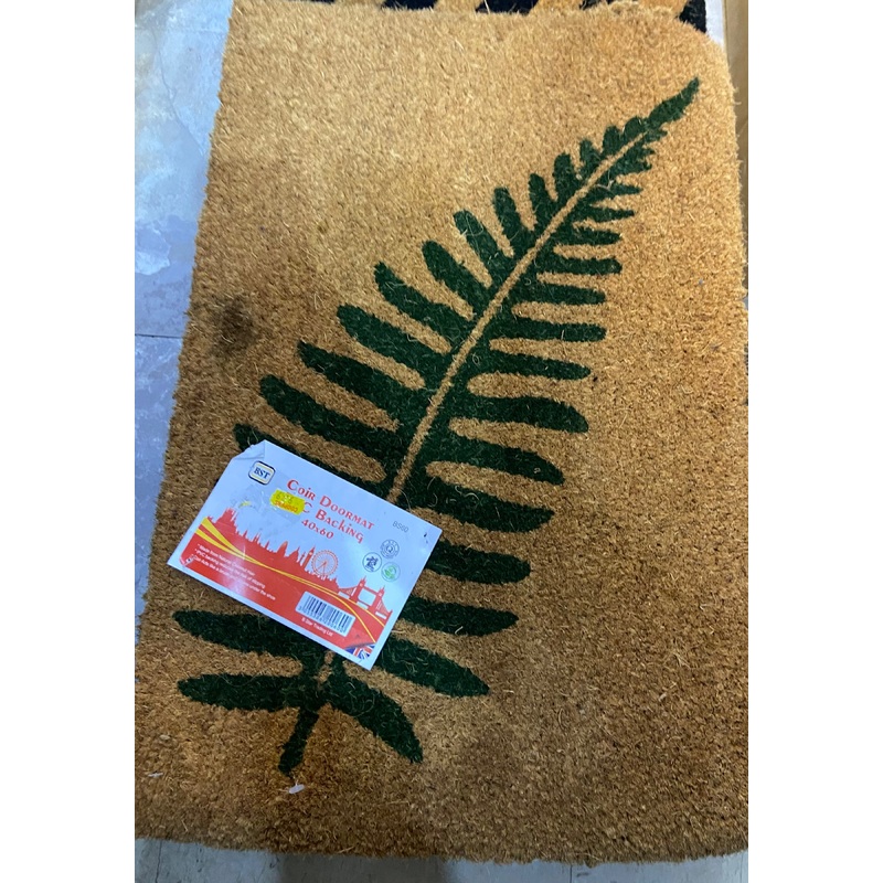 COIR DOORMAT PVC BACKING 40×60
