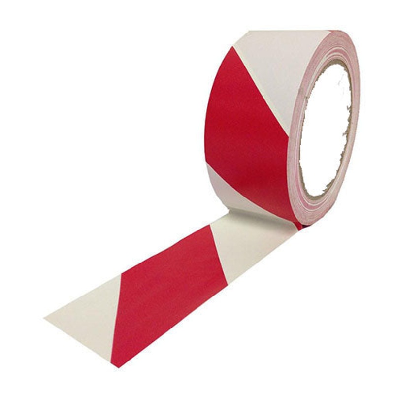 Ultratape Hazard Warning Tape 50mm x 33m Red & White