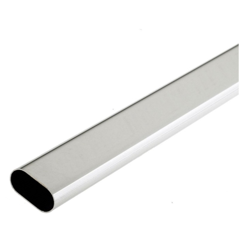 1.22mm 4ft CHROME PLATED OVAL TUBE