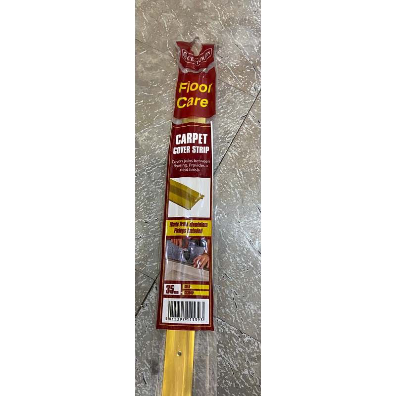 CARPET COVER STRIP GOLD 35mm