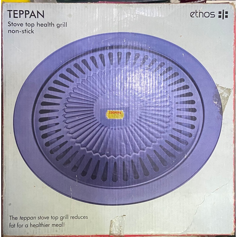 TEPPAN STOVE TOP HEALTH GRILL NON-STICK