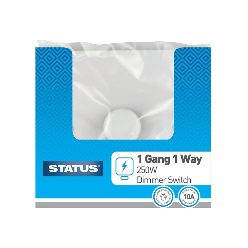 250w – 1 way – Dimmer Switch – White -1 pk