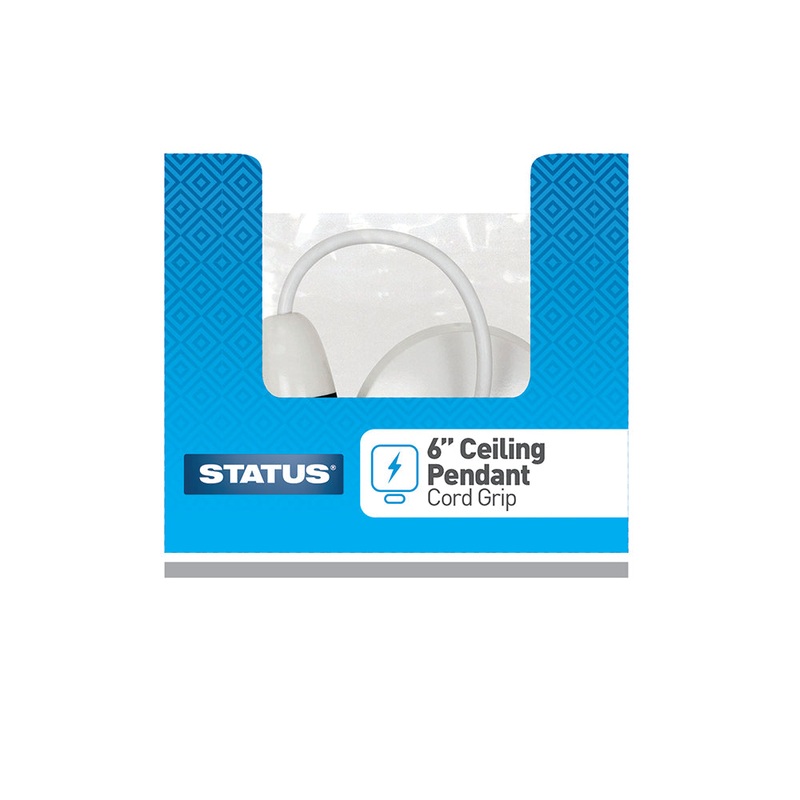 6 Ceiling Pendant – White – 1 pk