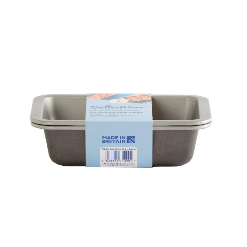 Betterware Set Of 2 Rectangular Deep Dish