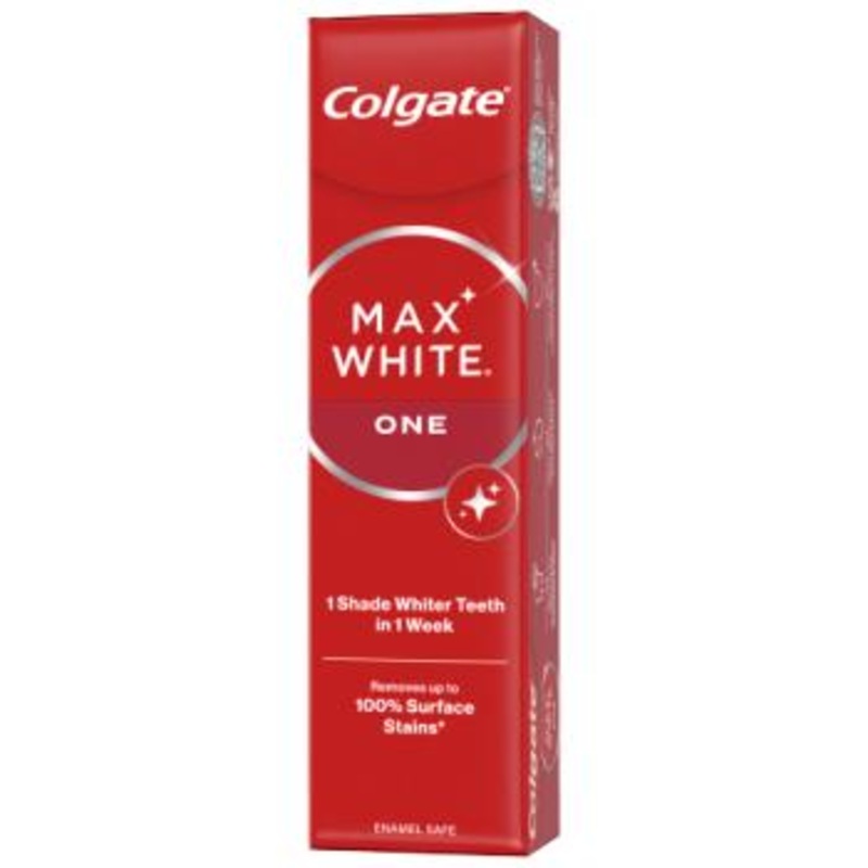 COLGATE TOOTHPASTE MAX WHITE ONE WHITENING 75ml