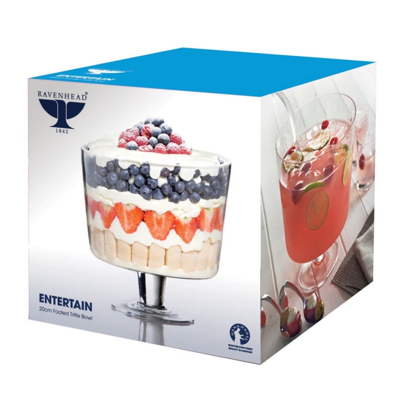 RAVENHEAD ENTERTAIN FOOTED TRIFLE BOWL 20CM
