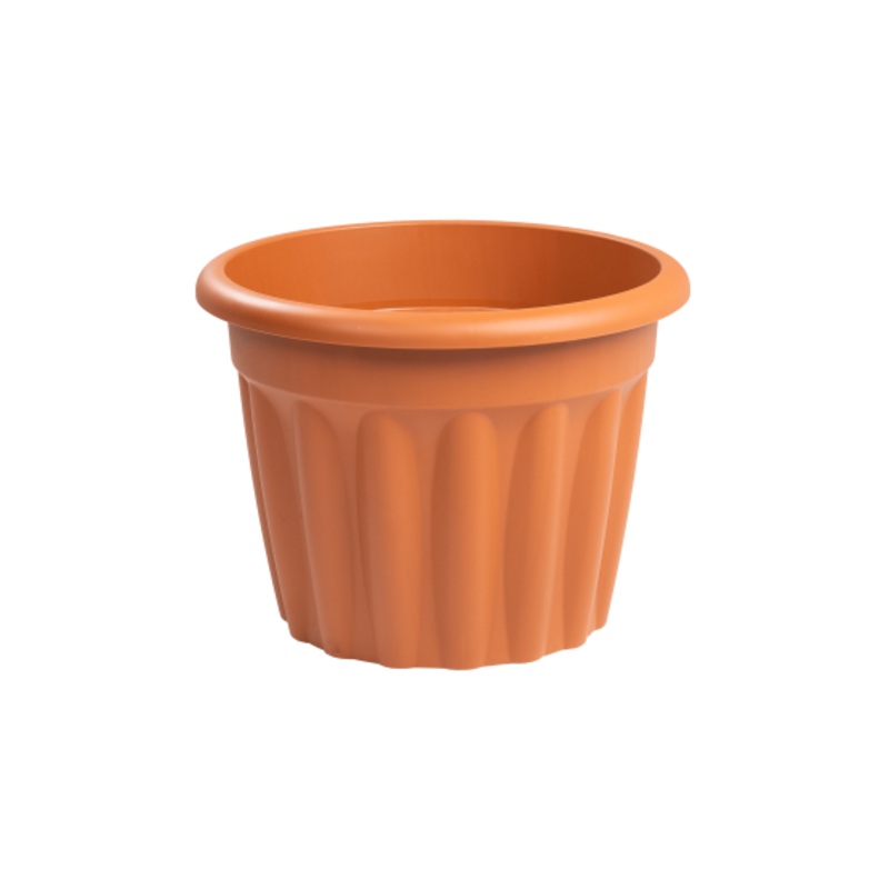 Vista 40cm Round Planter Terracotta