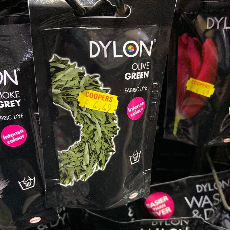 DYLON HAND DYE 50G OLIVE GREEN