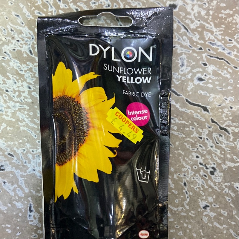 DYLON HAND DYE 50G SUNFLOWER YELLOW