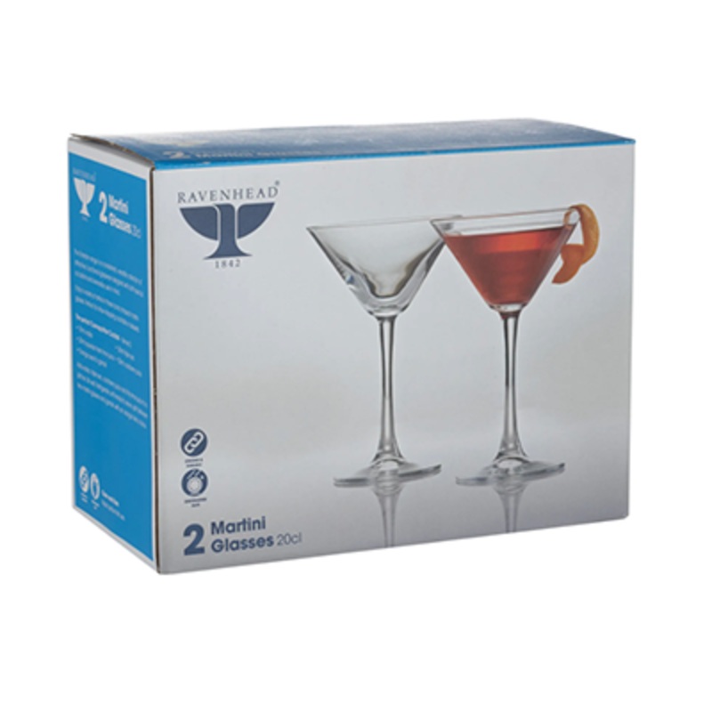 ENTERTAIN SET 2 COCKTAIL GLASSES