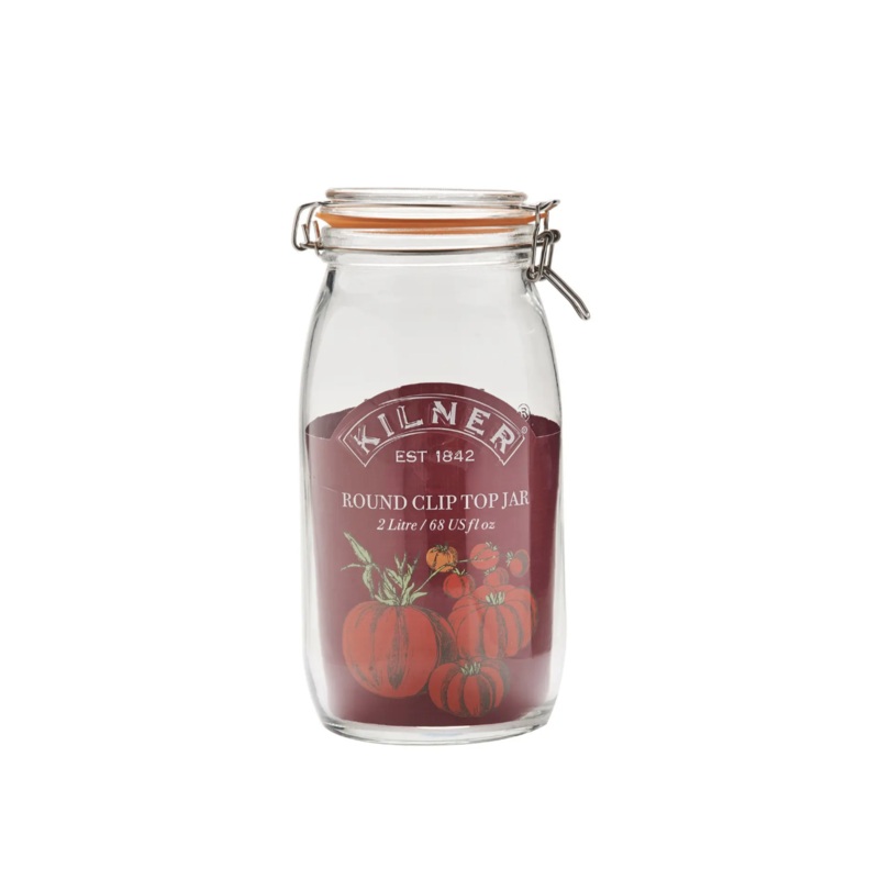 KILNER ROUND PRESERVE JAR 2LTR