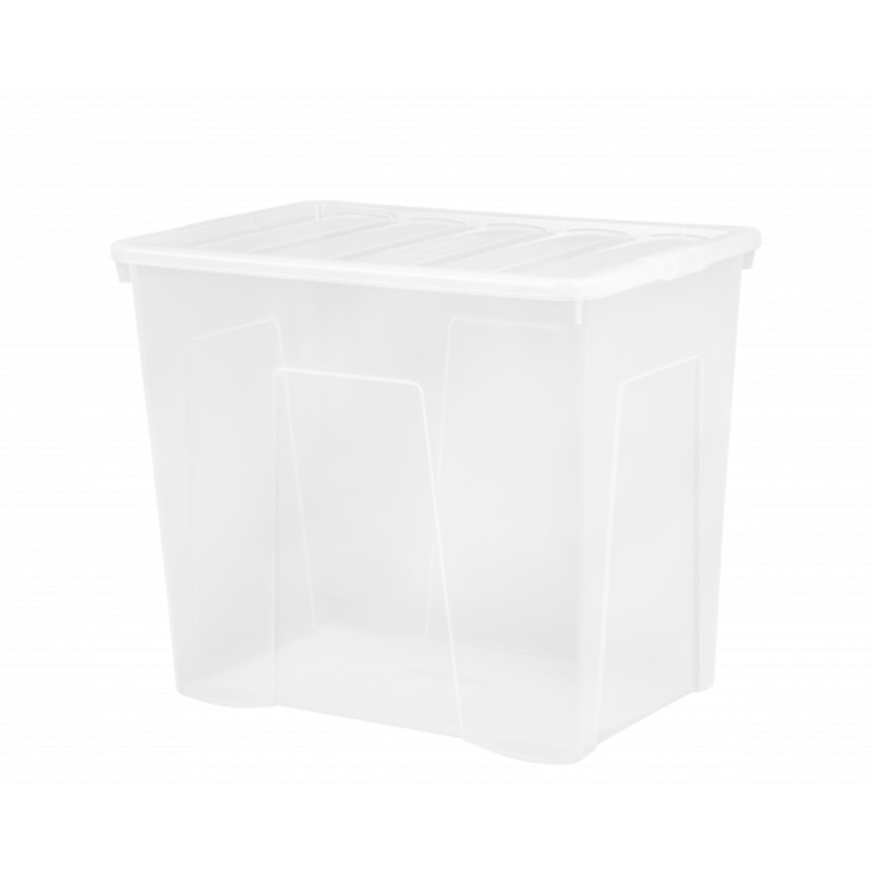 Crystal 160L Box & Lid Clear