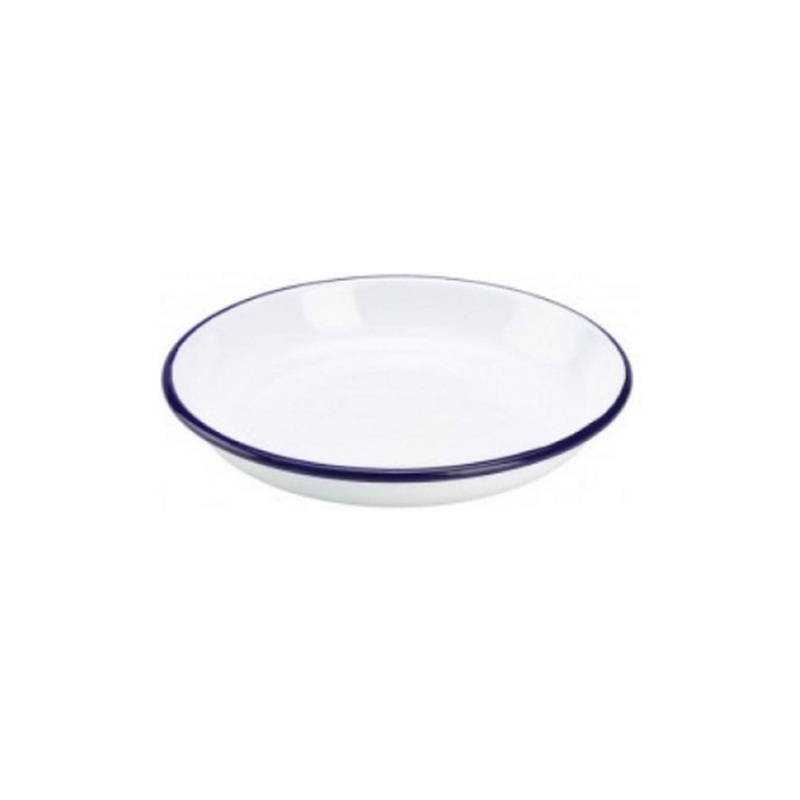 ENAMEL 22CM RICE PLATE