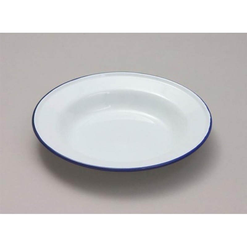 ENAMEL 24CM SOUP PLATE