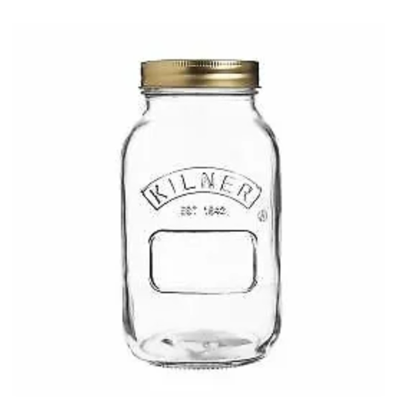 KILNER PRESERVE JAR 1LTR SCREW LID