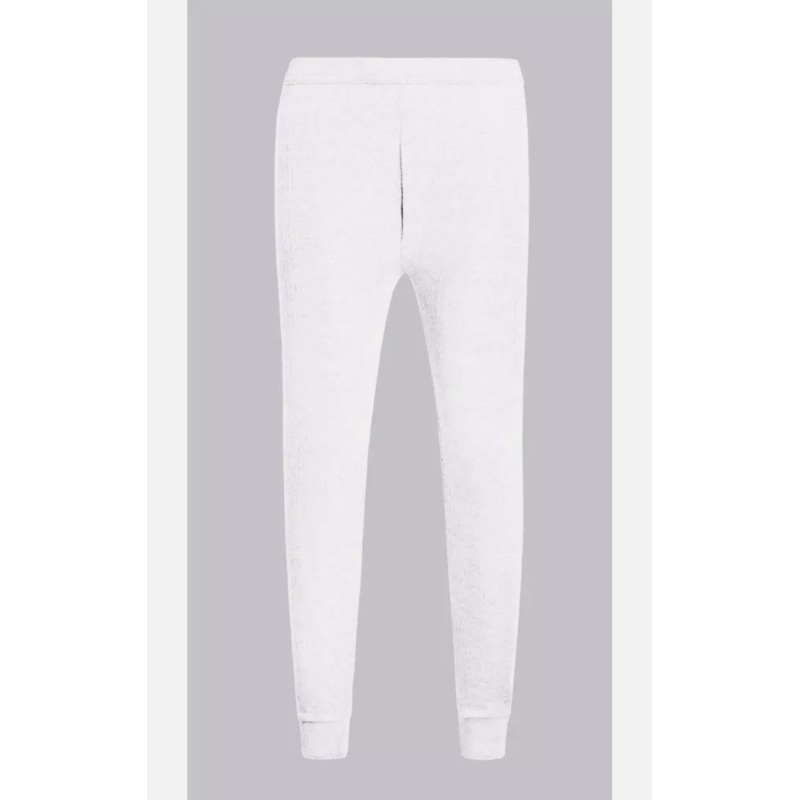 Thermal Long Johns Heat Control Men’s Leggings X Large White