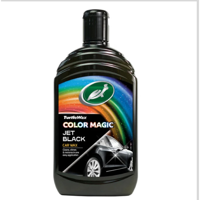 TURTLE WAX COLOR MAGIC JET BLACK 500ml CAR WAX