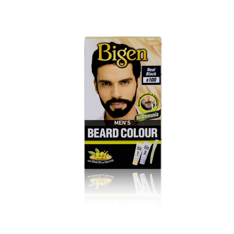 Bigen Mens Beard Colour – B100 – Real Black